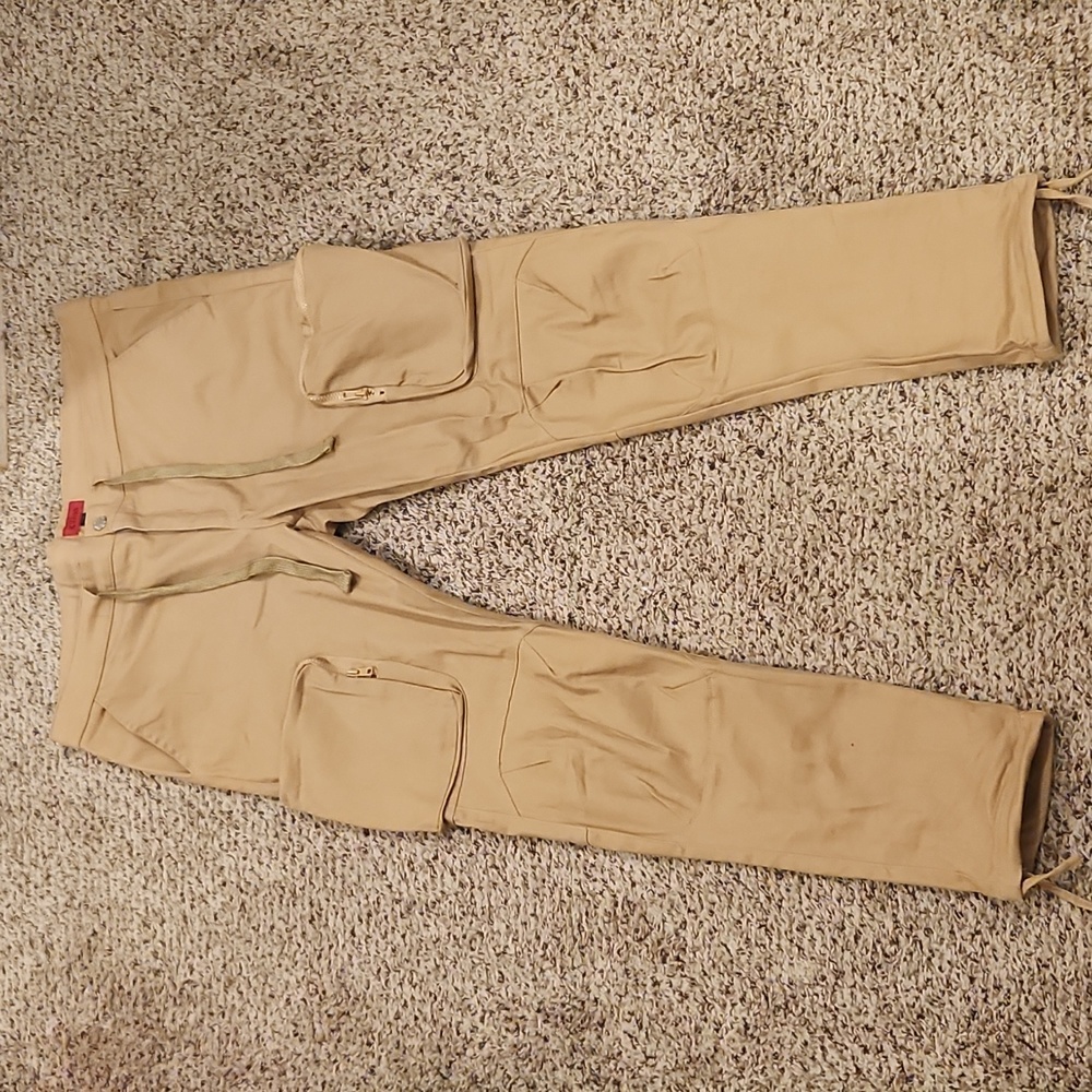 Cargo Twill Trekker Pant - Warm Beige gently used size XXL